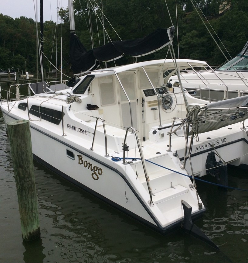 Used Sail Catamaran for Sale 2004 Gemini 105Mc 